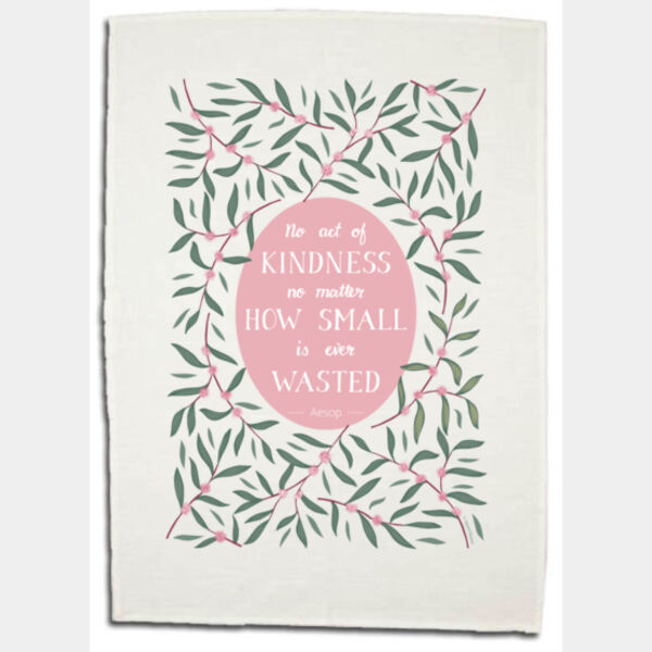 Acts of Kindness Quote Tea Towel Thumbnail
